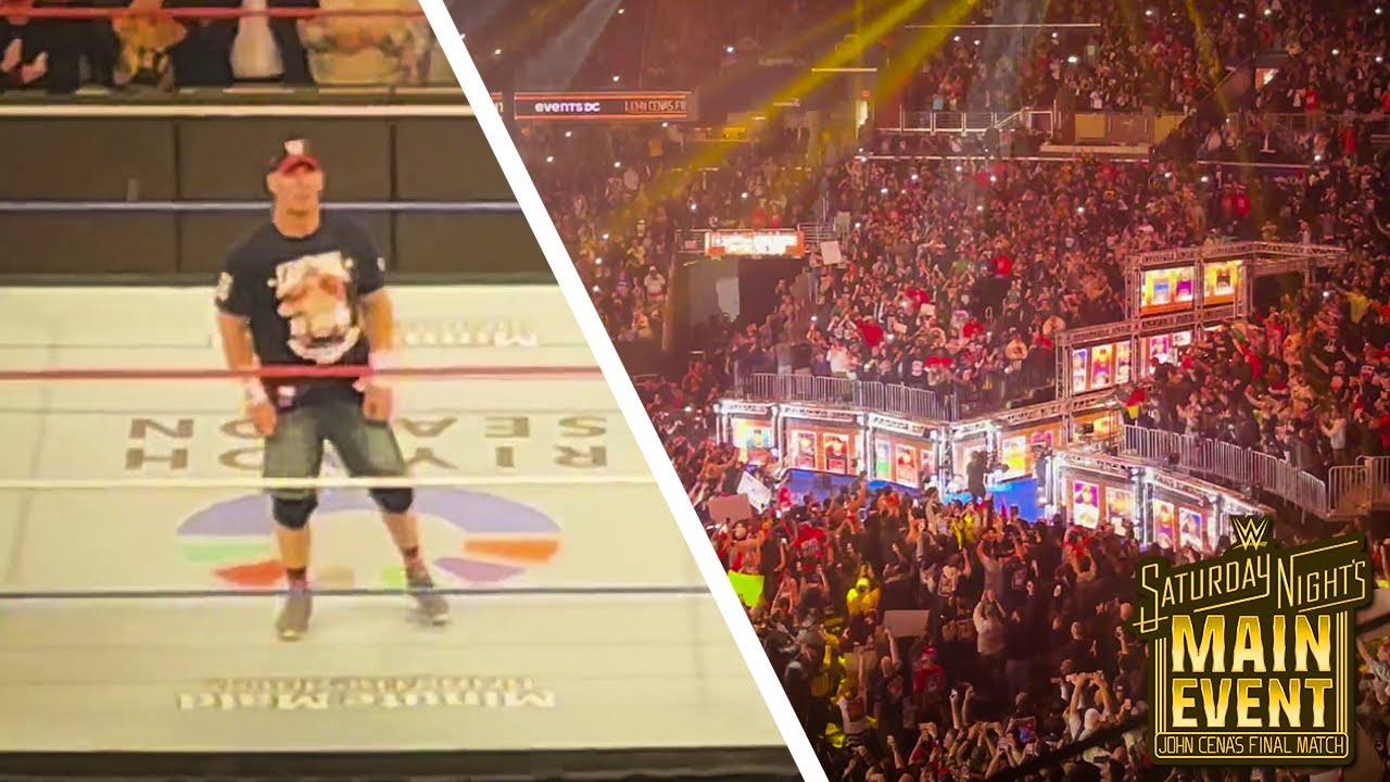 John Cena’s FINAL WWE Entrance (LIVE) — Washington DC | SNME 12/13/25