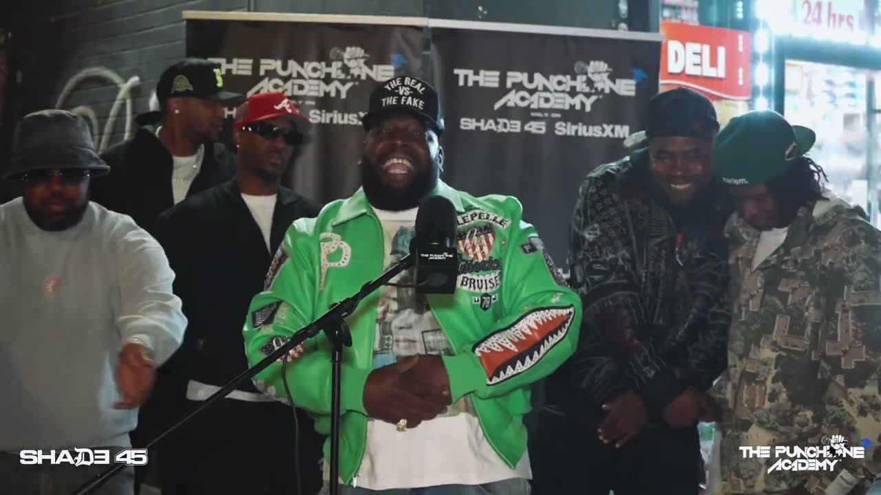 SHADE 45 PULLED UP TO BIG L&rsquo;S BLOCK 🔥 HERB MCGRUFF & HARLEM WENT CRAZY‼️ | The Punchline Academy