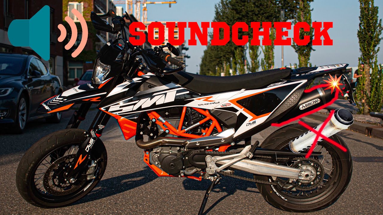 KTM 690 SMC R Exhaust Sound |  2021 | Arrow