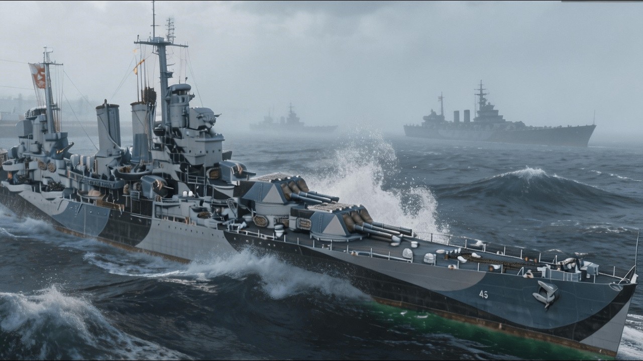 Американский крейсер Wichita / World of Warships #gaming  #replays  #cruiser