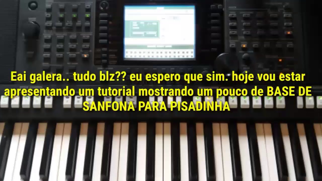 TUTORIAL BASE DE SANFONA PARA PISADINHA / PISEIRO