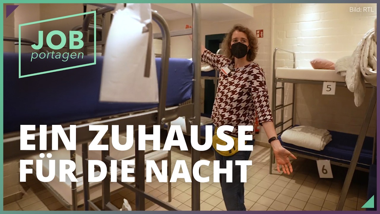 Obdachlosigkeit in Berlin: So emotional ist die Arbeit in der Notunterkunft | JOBportagen