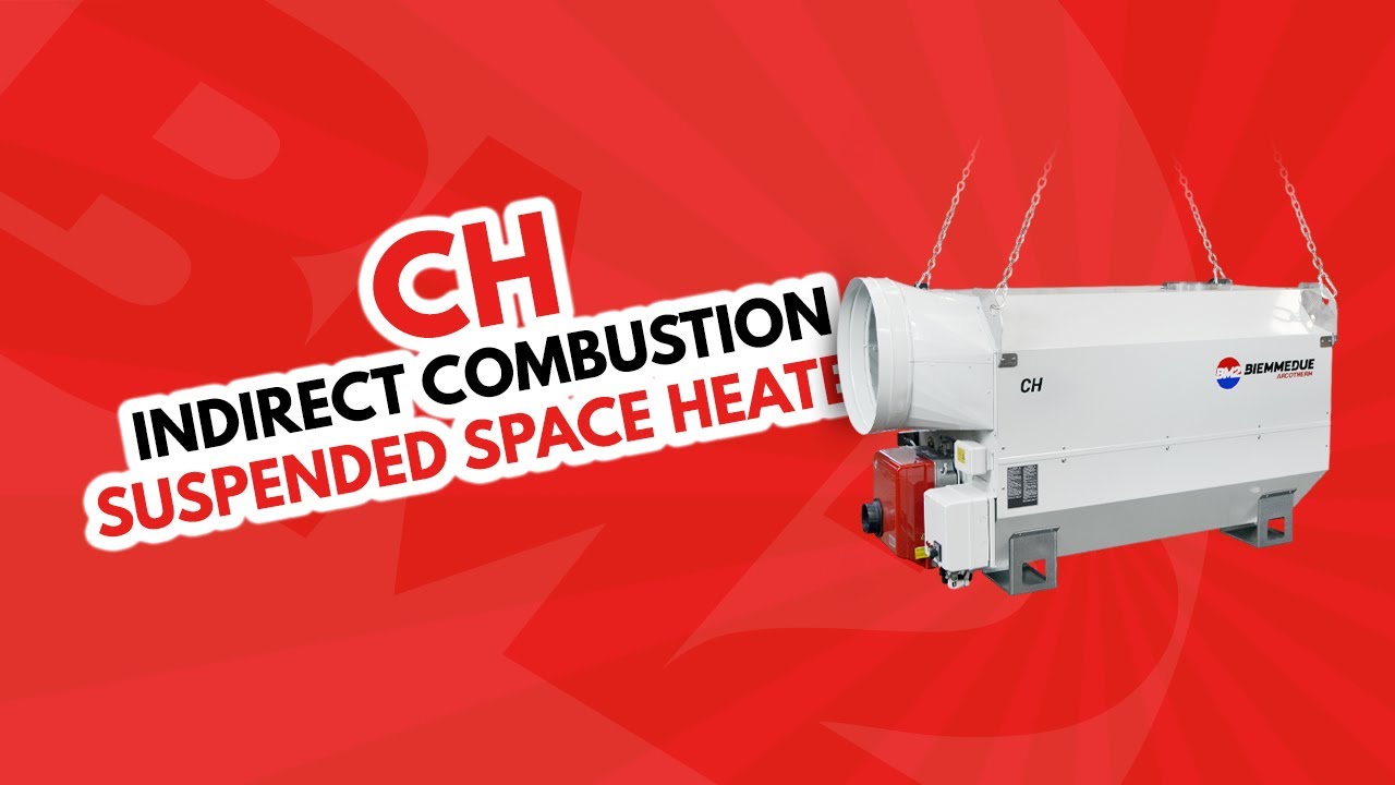 CH: NDIRECT COMBUSTION SUSPENDED SPACE HEATER