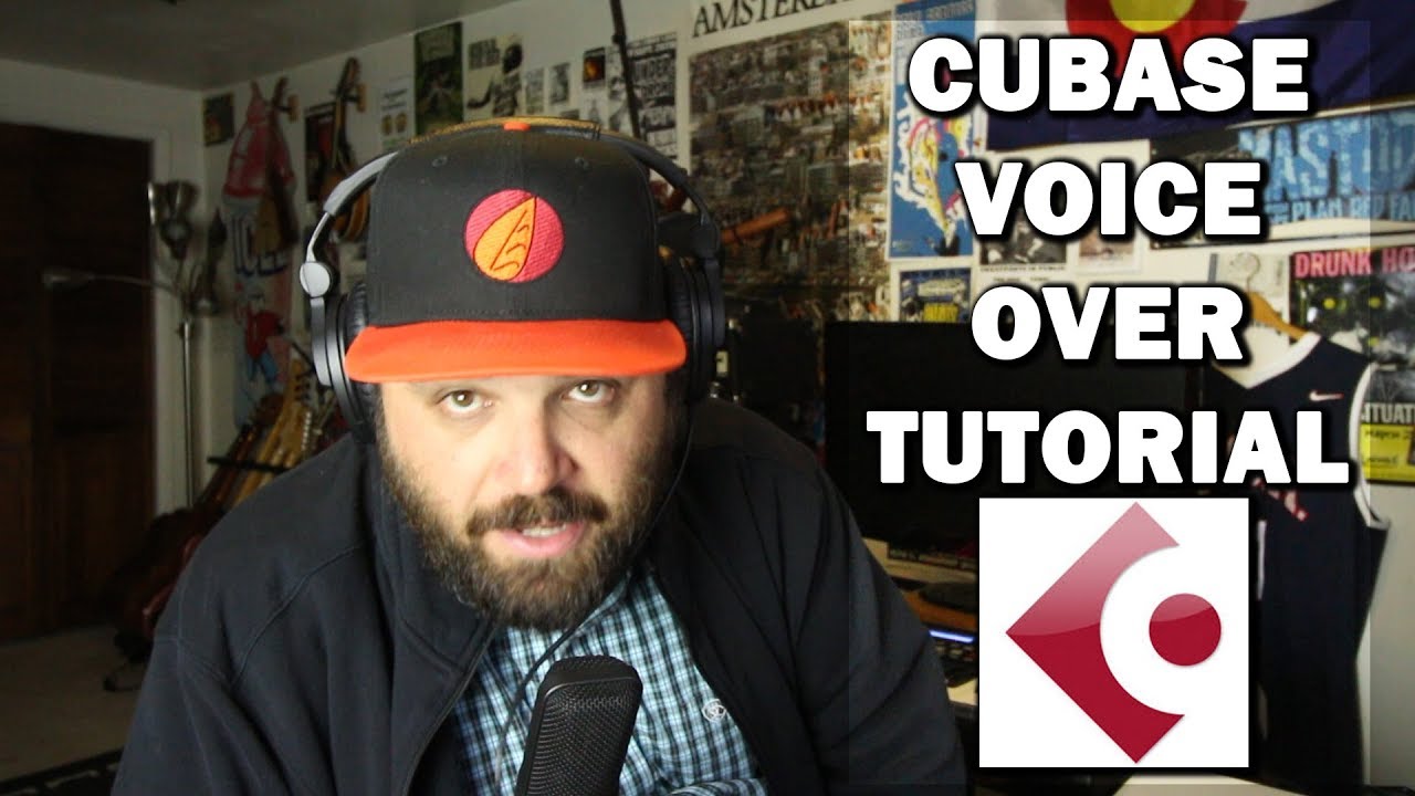 Cubase 9.5 Tutorial: Voice Over Post Processing Using Stock Plugins