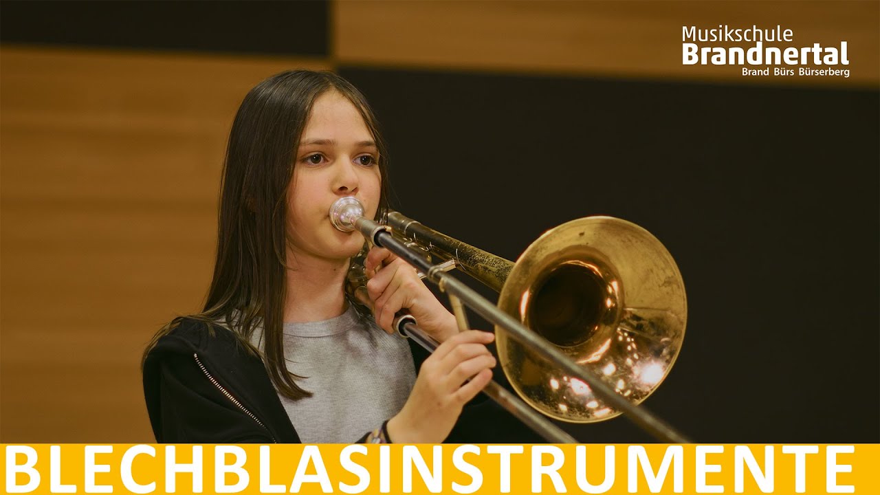 Da schau her... die Blechblasinstrumente der Musikschule Brandnertal