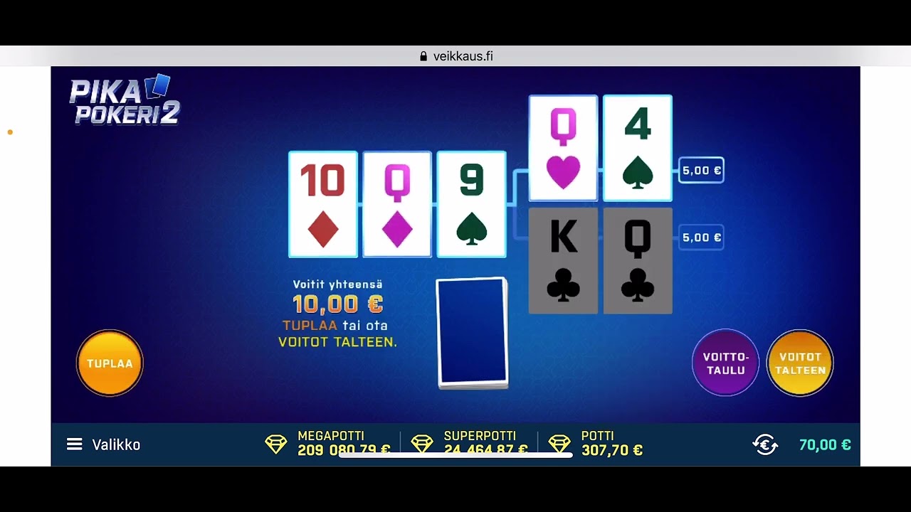 10&euro; PANOKSELLA PIKAPOKERI 2! MEHEV&Auml; KOTIUTUS! // 300 TILAAJAN SPESIAALI