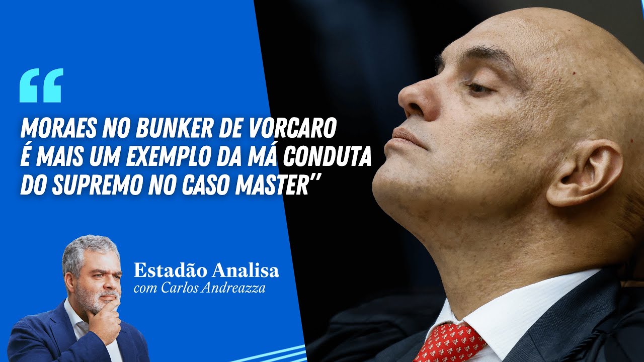 “Moraes no bunker de Vorcaro é mais um exemplo da má conduta do STF no caso Master