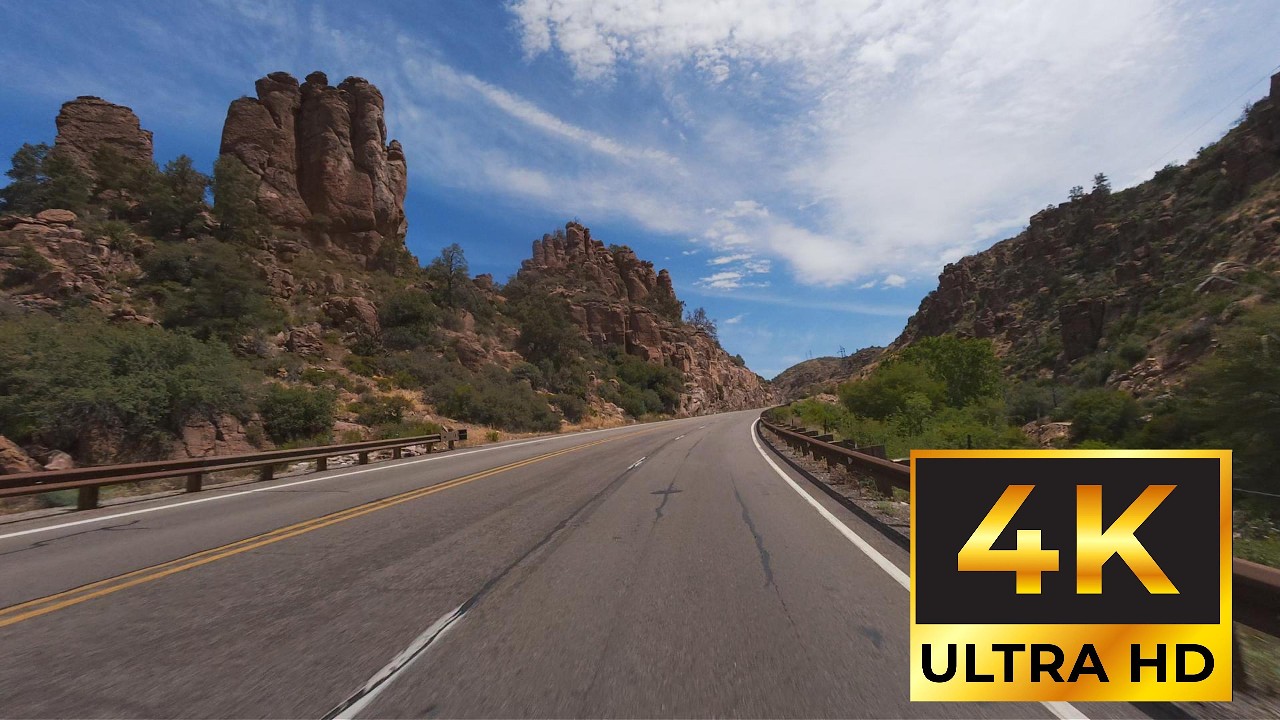 Driving Arizona: Chandler to Globe via US-60 | Scenic Mountain POV (4K 60fps)
