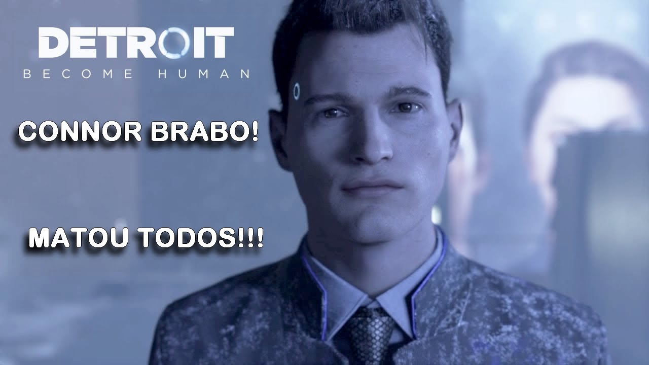 DETROIT: BECOME HUMAN - CONNOR VS CAPIT&Atilde;O ALLEN E SWAT