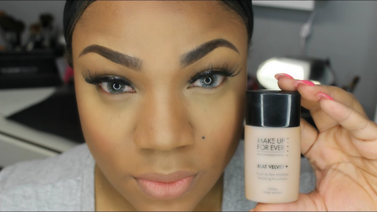 Foundation Routine | MUFE MAT VELVET + FOUNDATION REVIEW/DEMO