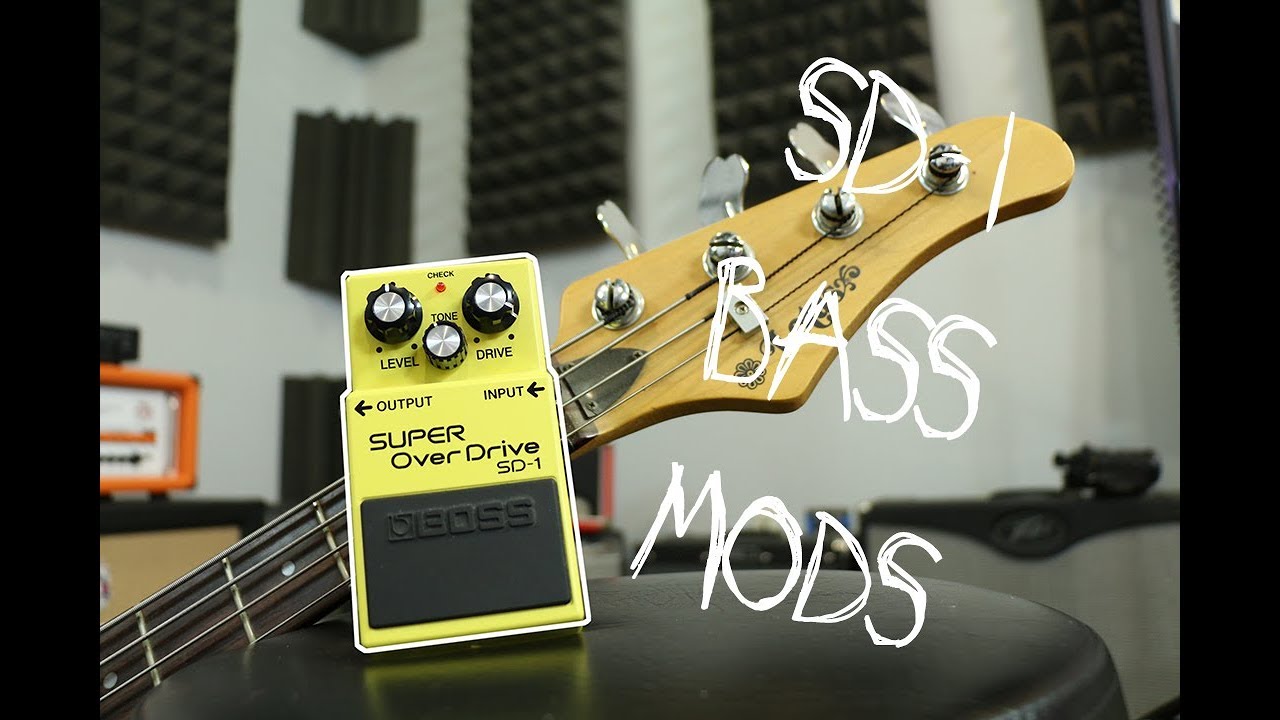 This one's for the Bassists... Boss sd-1 mods for bass guitar