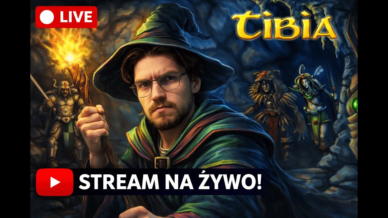 Tibia, Niedzielny wieczór to czas na exp! Wpadaj na live wariacie! #tibia