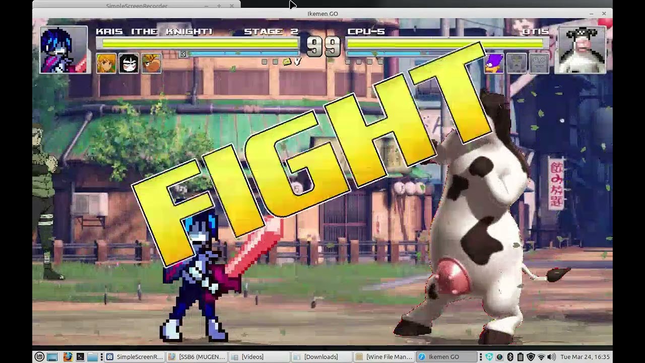 SSB6 (Mugen Fangame got a update)