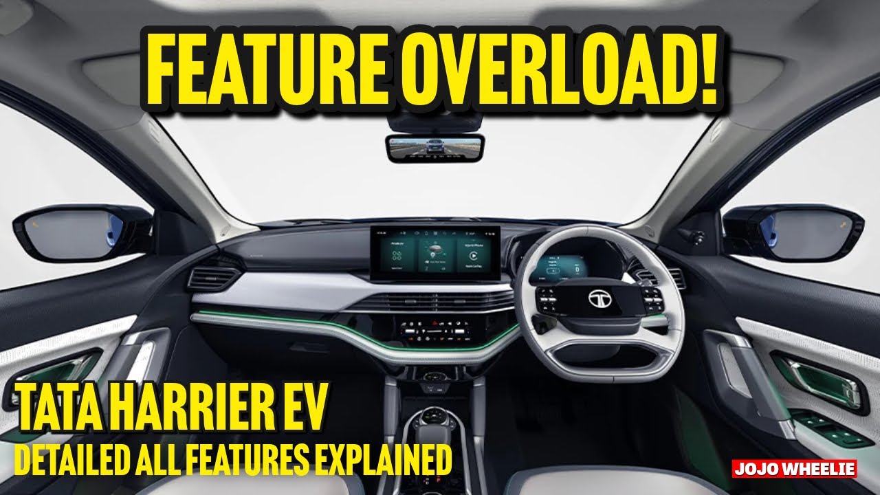 New 2025 Tata Harrier.EV launched | features explained | user manual | tutorial | DIY | know ur car