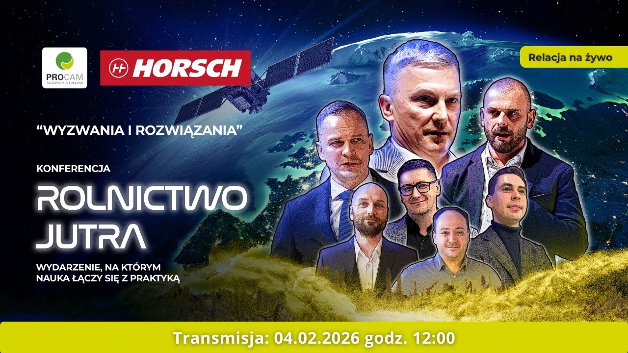 Transmisja konferencji „Rolnictwo Jutra. Wyzwania i rozwiązania” w Gdańsku