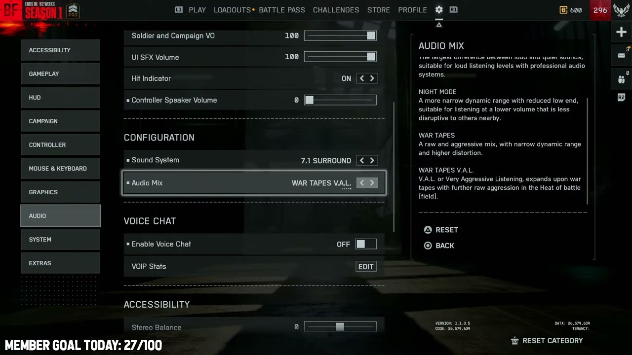 BEST BATTLEFIELD 6 SETTINGS Road to 100 Members/Gifties @JROBtheinFluencer