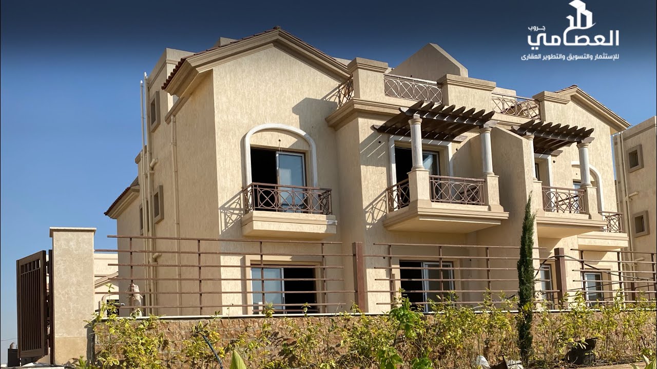 Twin house for sale at Madinaty Fourseasons villas group - للبيع بمدينتي فيلا ثنائية اقل مقدم تقسيط