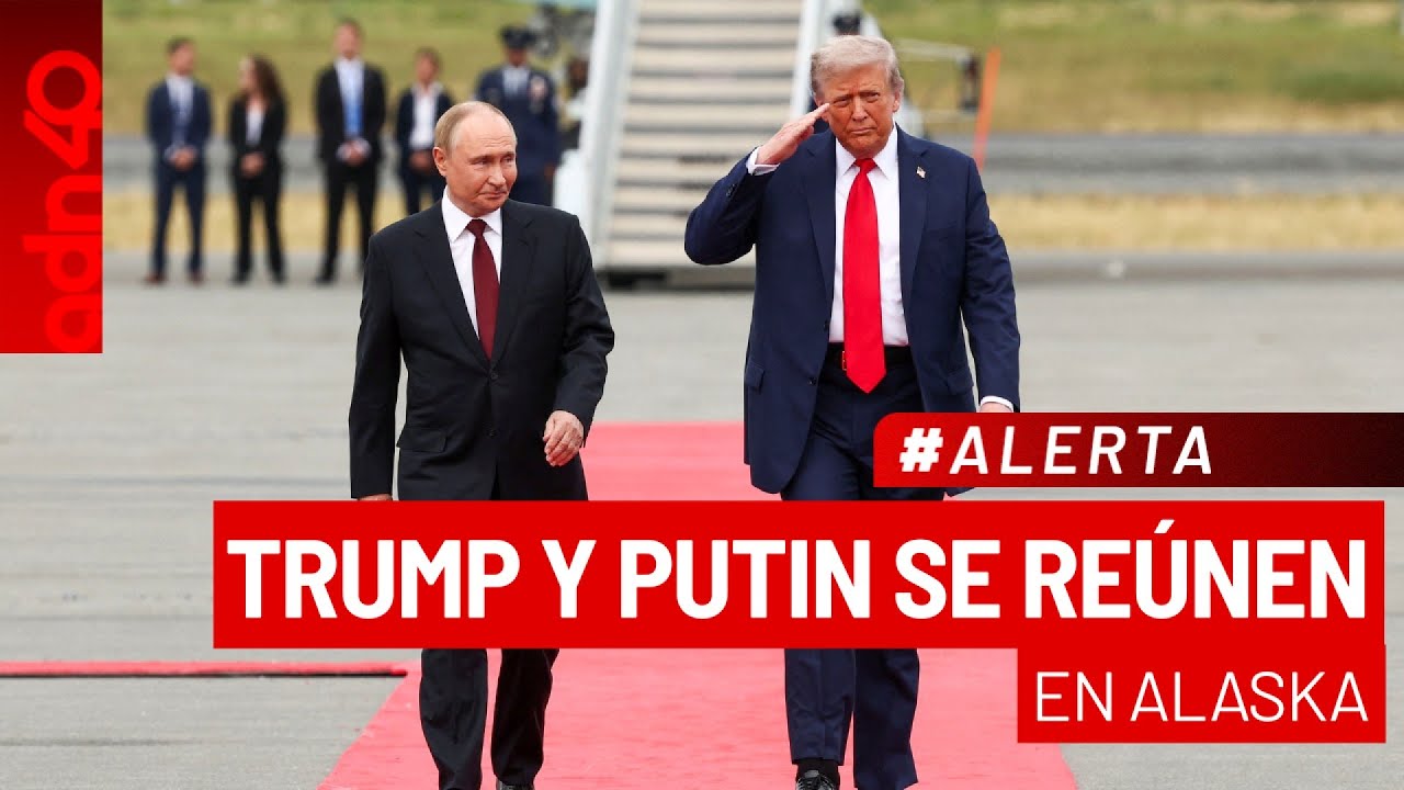 🚨¡Última Hora! Vladímir Putin y Donald Trump se reúnen en Alaska