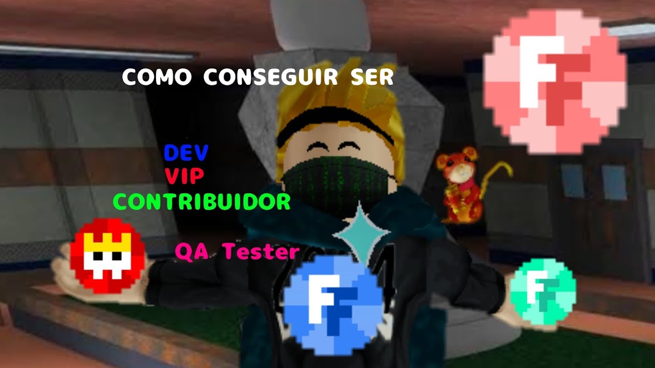 COMO SER VIP +DEV/CONTRIBUIDOR/QA TESTER NO FTF(Assista se vc tem 10 anos+)-Rblx (Flee The Facility)