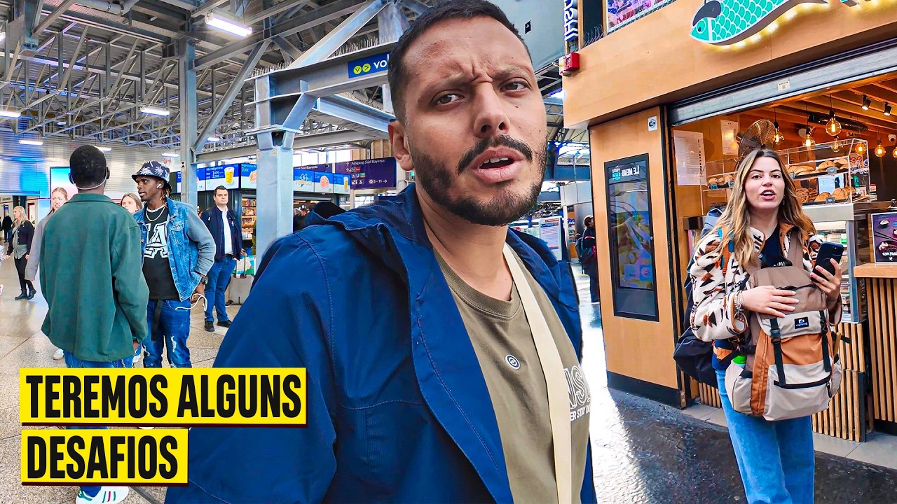 DECIDIMOS IR DA FRANÇA À TURQUIA APENAS DE TREM (e já começou assim)
