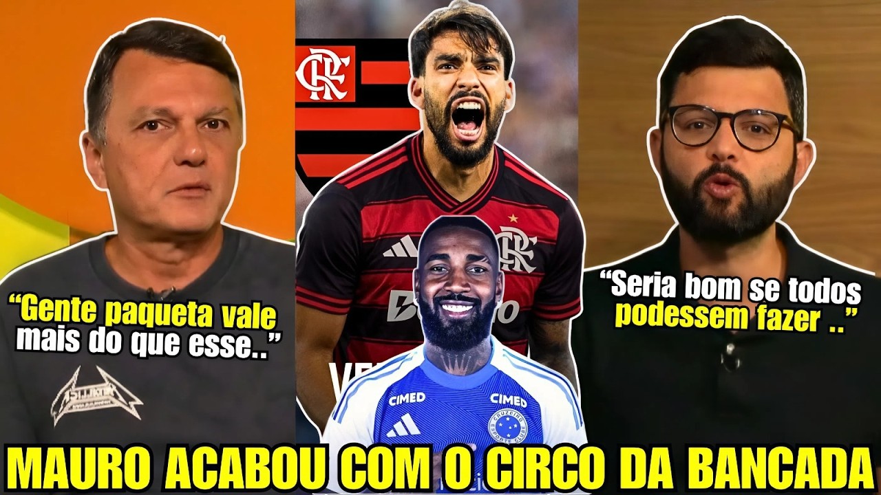 LAPADA SECA! MAURO CÉSAR MOSTRA POR QUE PAQUETÁ VALE MAIS QUE GERSON MOVIMENTO DE GIGANTE DO FLA