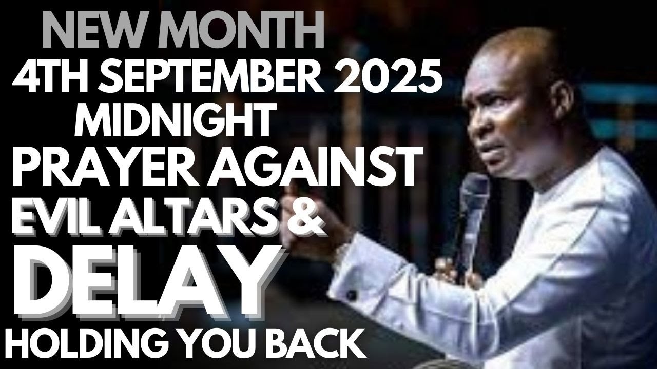 Thursday, 4th September 2025:Destroy Evil Altars, Stagnation & Spirit of Delay|APOSTLE JOSHUA SELMAN