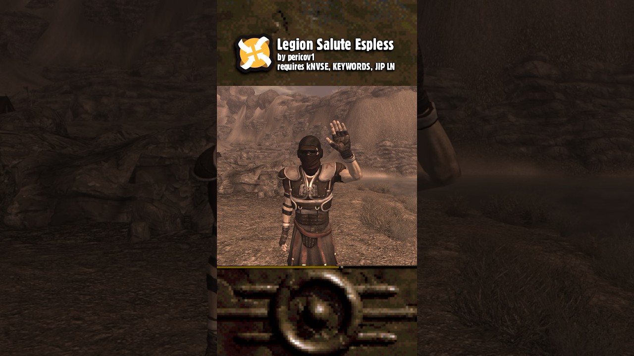 Legion & NCR Salute Idolized Couriers in Fallout New Vegas