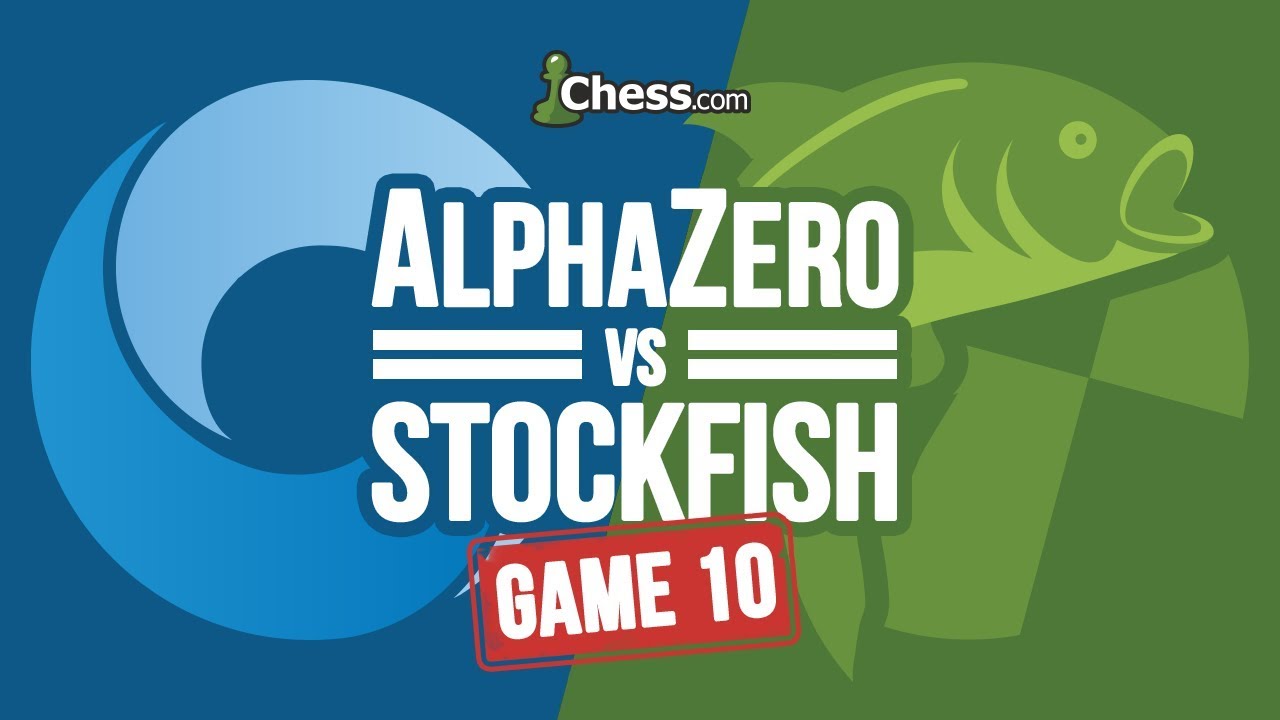AlphaZero vs Stockfish Chess Match: Game 10