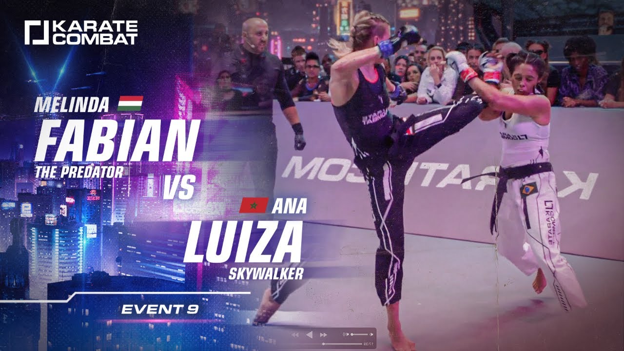 FULL FIGHT:: Melinda Fabian vs Ana Luiza - Karate Combat S02E09