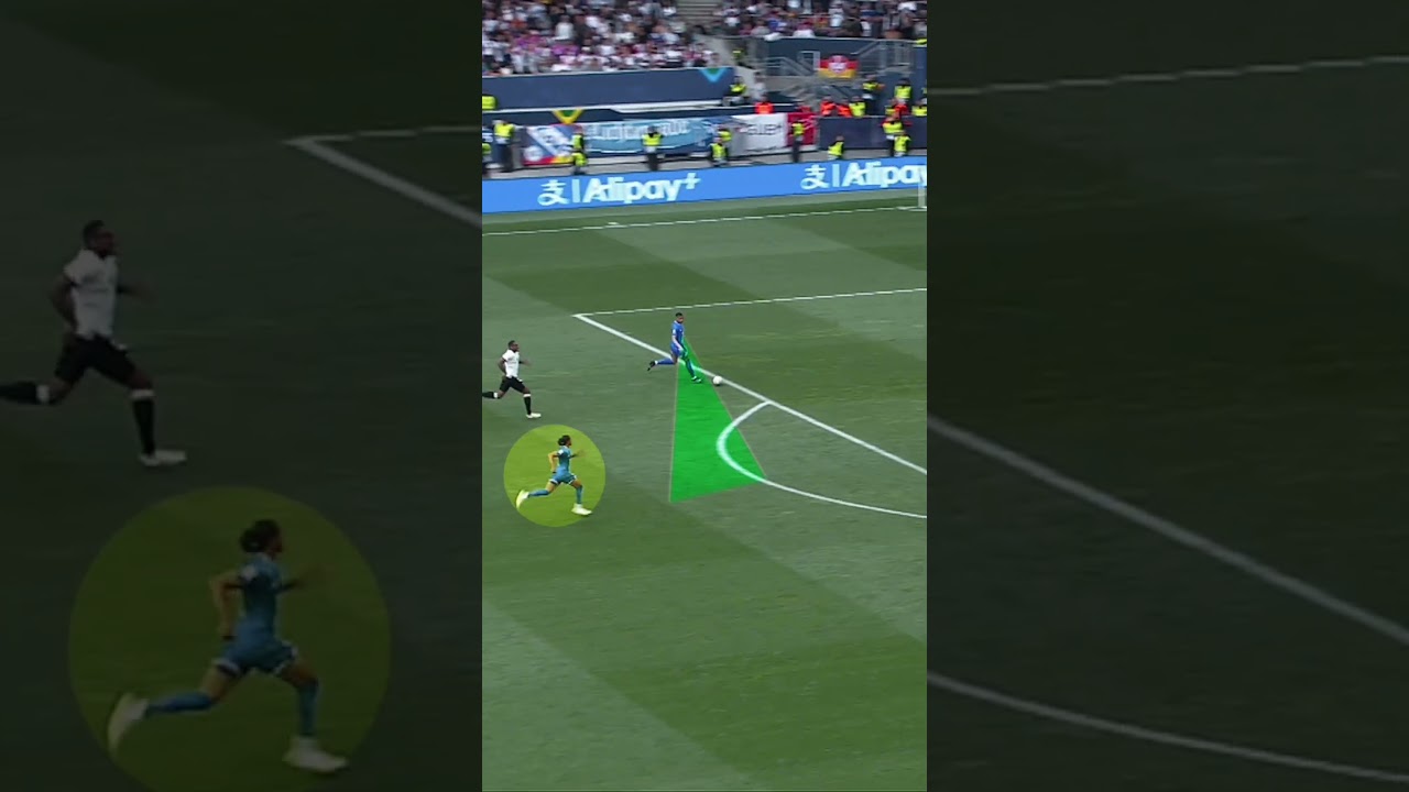 Mbapp&eacute; 🤝 Olise goal 👌#shorts