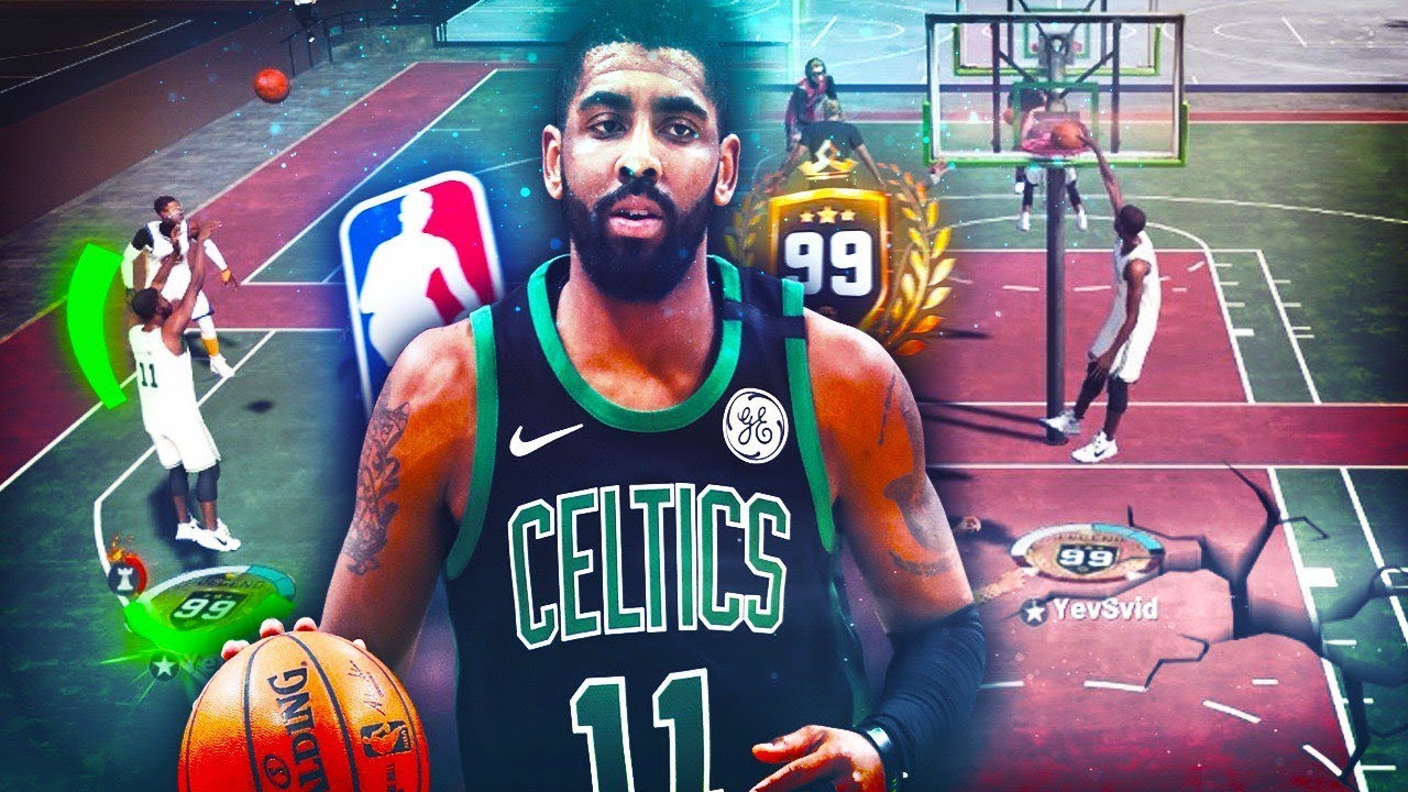 99 OVERALL KYRIE IRVING DOES ISO AT THE PARK! NBA 2K19 PLAYMAKING SHOT CREATOR KYRIE IRVING BUILD!
