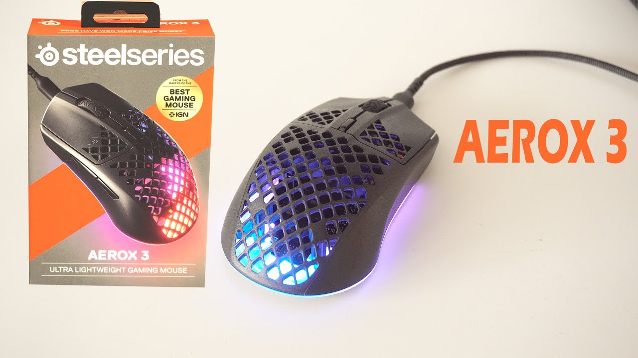 Steelseries Aerox 3 Unboxing et Test Ultra-Légère ** Décevant **