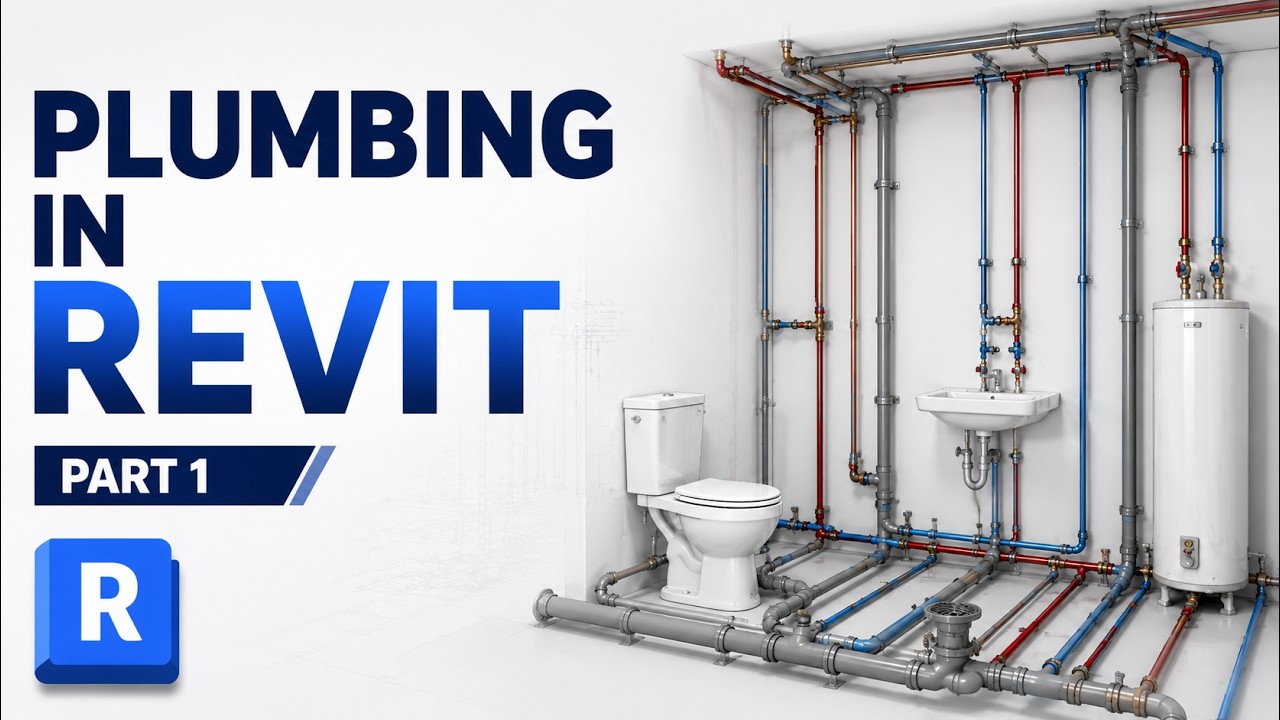Полная схема проекта сантехники в Revit MEP. Часть 1 (Настройка проекта)