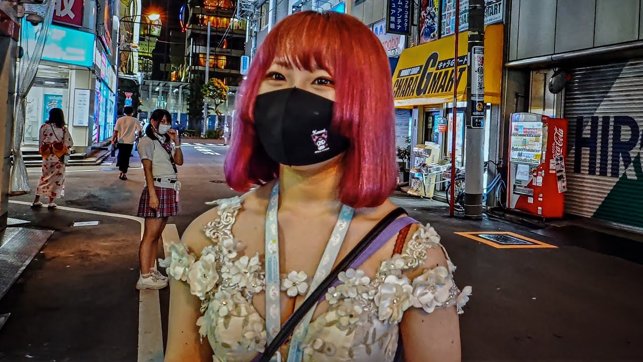 Maid Cafe Girls helped me For Permission But... | Tokyo Nightlife