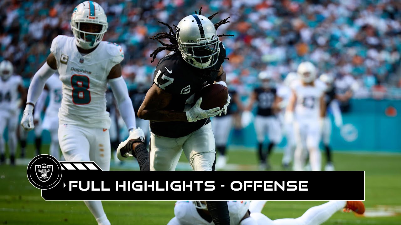 Raiders' Top 2023 Offensive Plays | Full Highlights | NFL