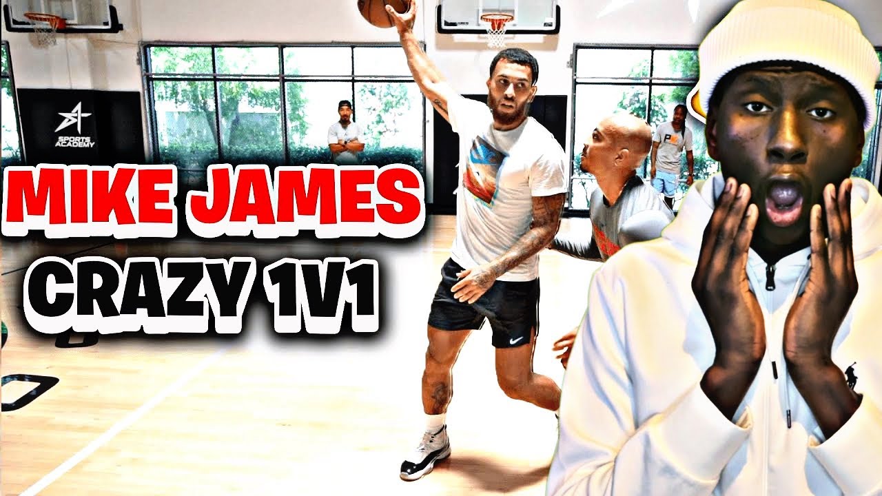 J’AI JAMAIS VU UN JOUEUR AUSSI FORT !MIKE JAMES DÉTRUIT DES JOUEURS NBA MISTERPARIS réaction