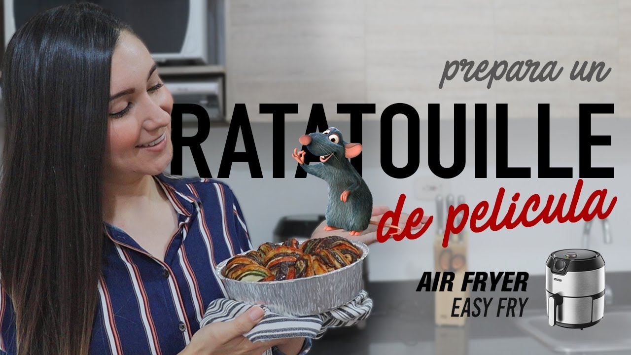 Cómo hacer un DELICIOSO RATATOUILLE en la #AirFryer | Receta Fácil con vegetales | RECETAS FAMOSAS