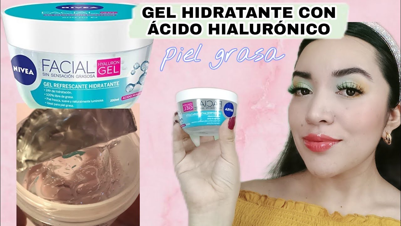 ✨ NIVEA GEL HIDRATANTE con ÁCIDO HIALURÓNICO PIEL GRASA | ¿ES REALMENTE BUENO?