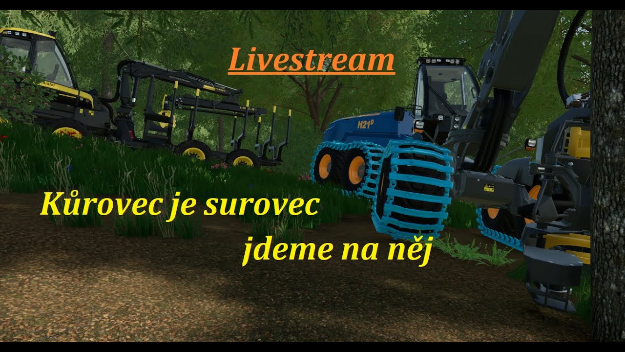 FS22 , Agro Synkov , Livestream - lesnictví - kůrovec je surovec