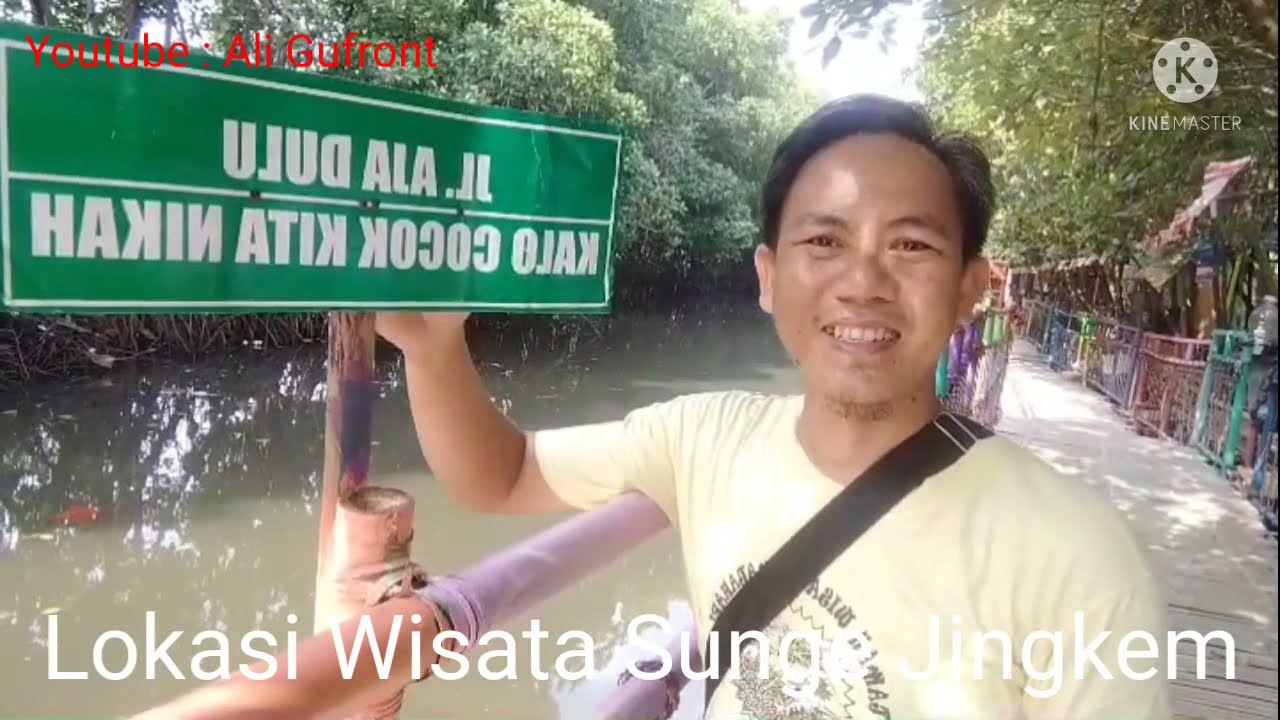 Sunge Jingkem | Jembatan Cinta | Hutan Mangrove Tarumajaya Wisata Bekasi