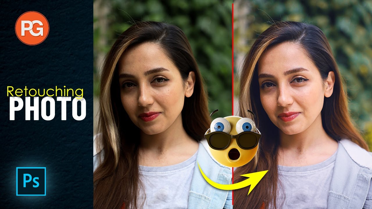 Photo Editing : Skin Retouching Photoshop tutorial || Patel Graphics
