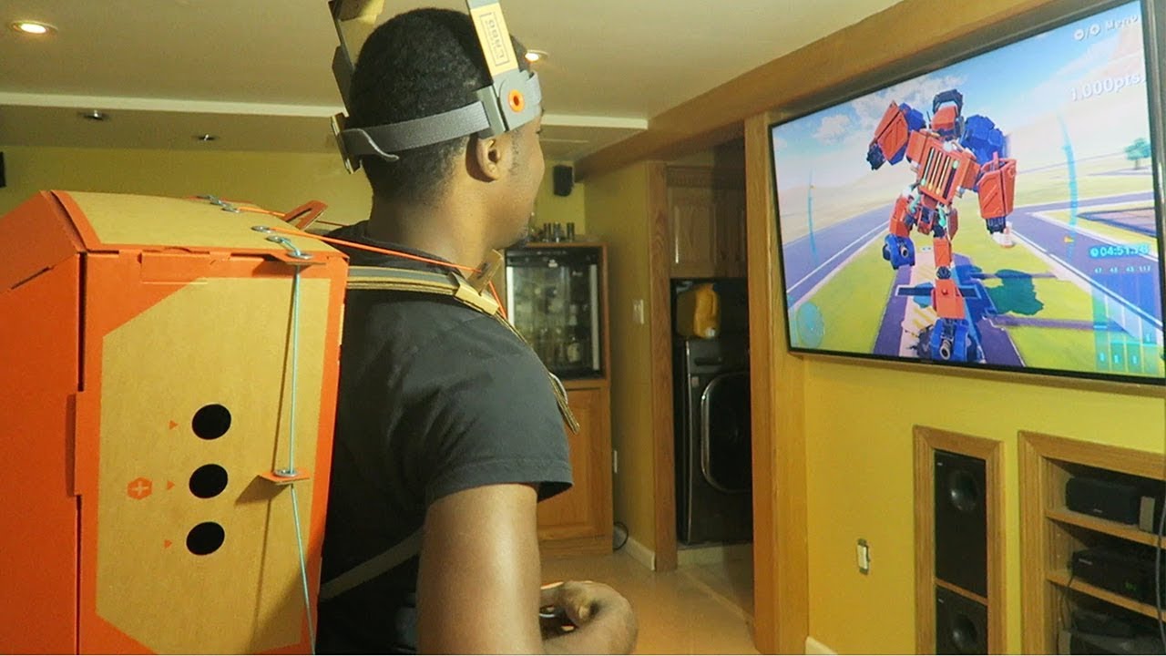 Nintendo Labo Robot: The Cardboard Video Game! (Is It Worth $80?)