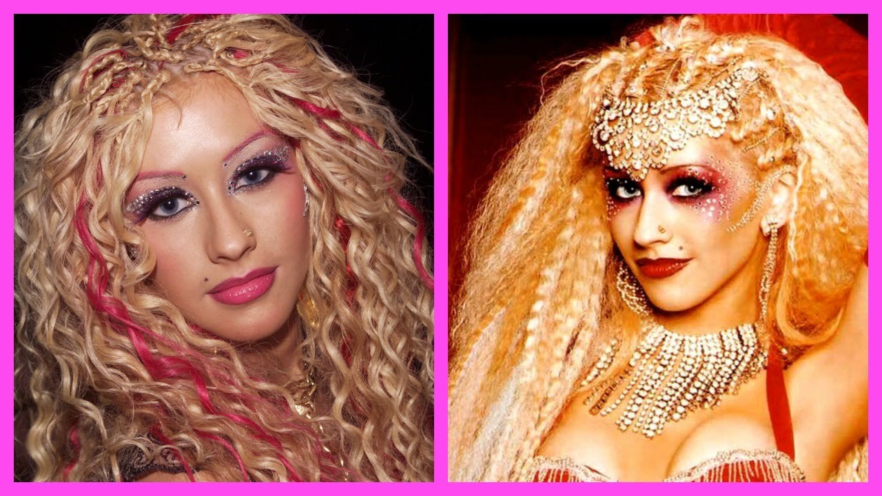 Christina Aguilera Hair Tutorial with Leah