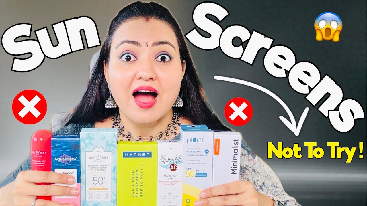 Best Sunscreen For Oily, Dry & Sensitive Skin | Sunscreen Review under Rs. 300