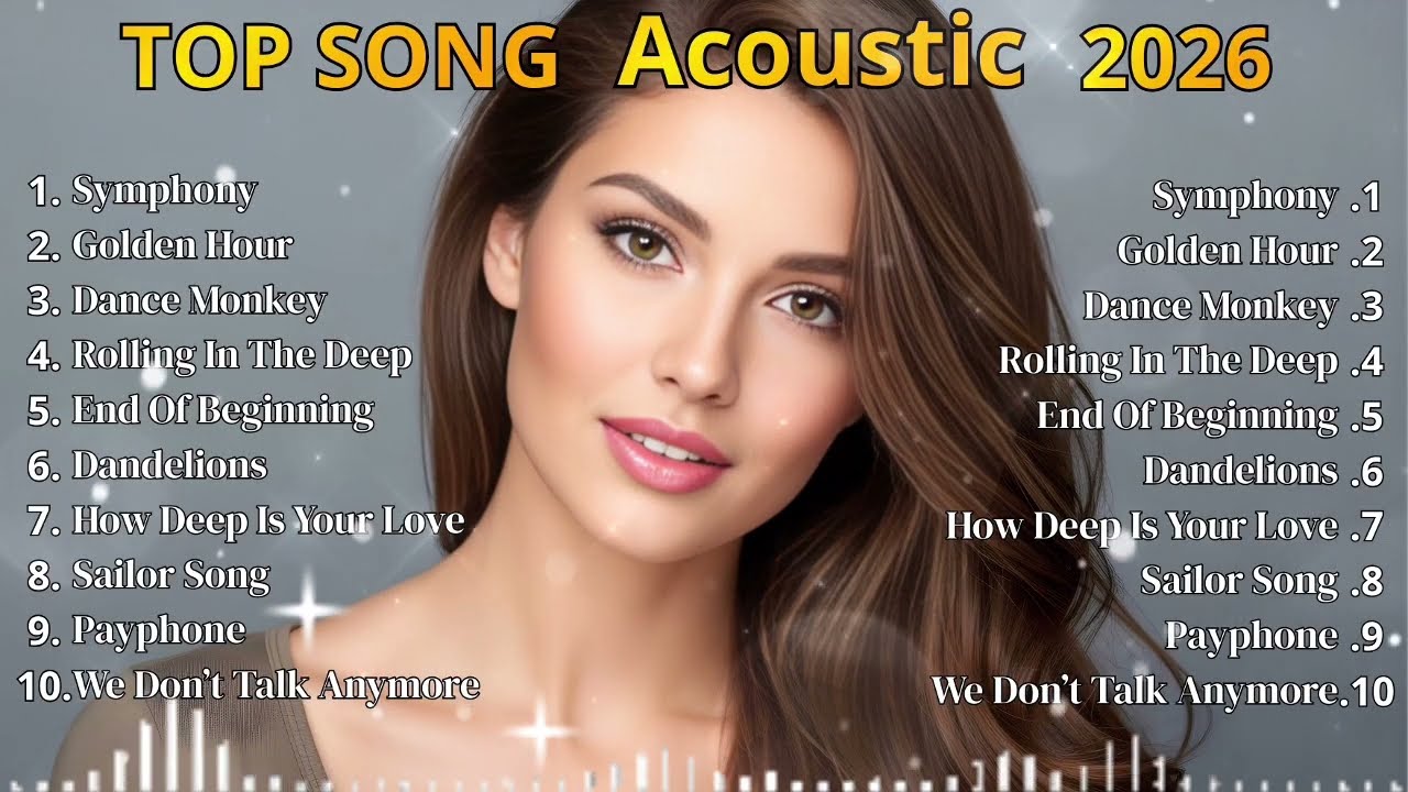 Acoustic Love Hits 2026 💕 TikTok Trending Songs | Positive Mood Playlist
