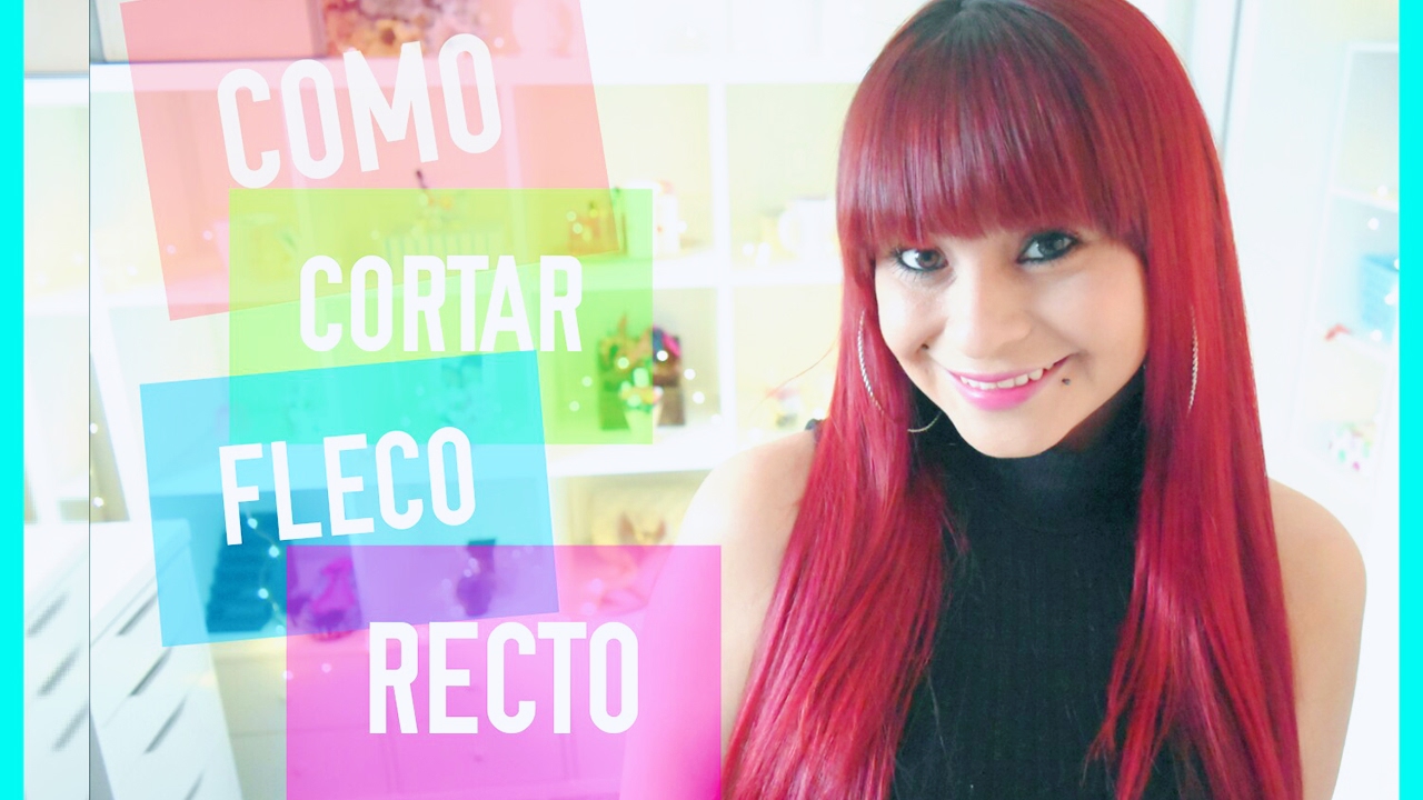 💇COMO CORTAR FLECO RECTO FÁCIL EN CASA🙆💁💇😊