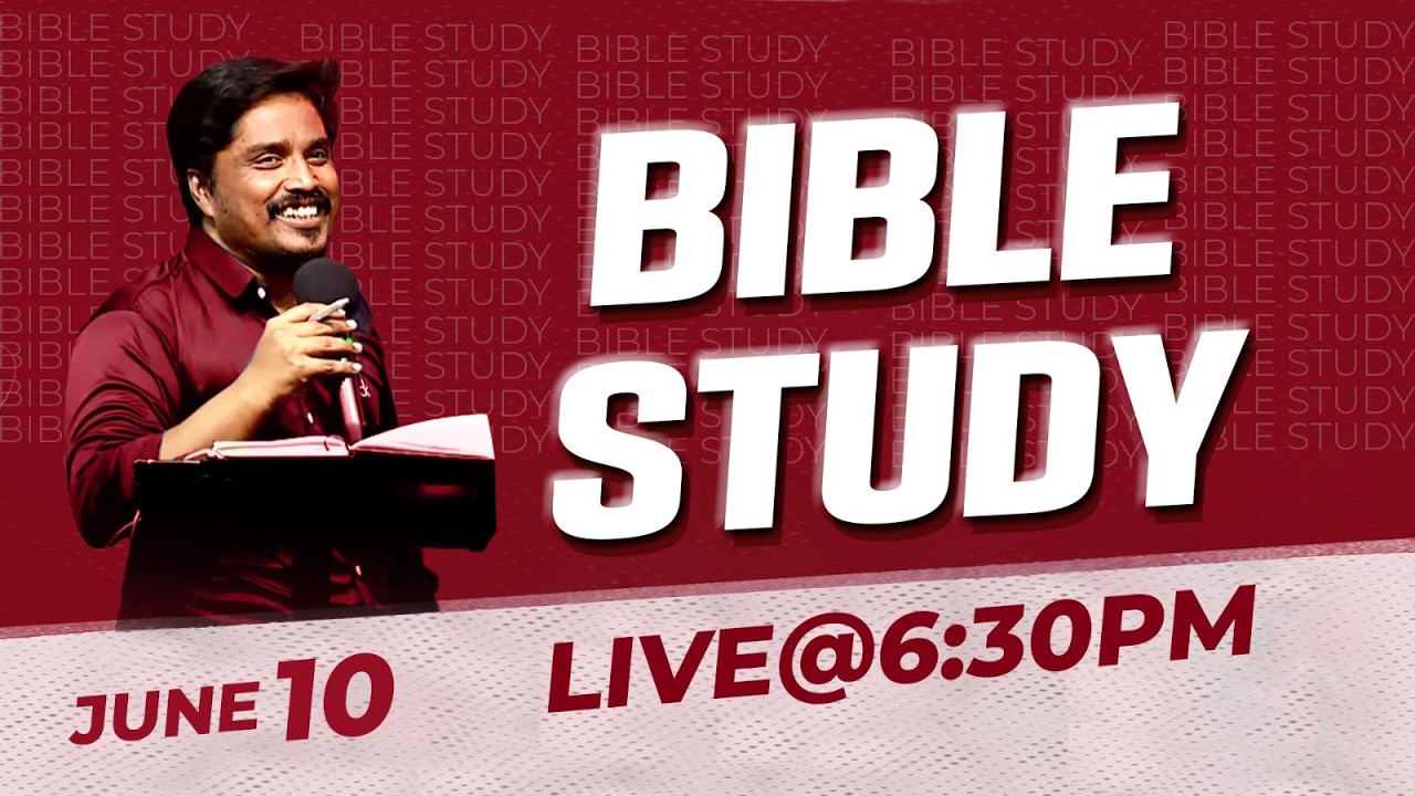 Bible Study Live Message By Bro.D.Jestin (10.06.2026) (BS2617)