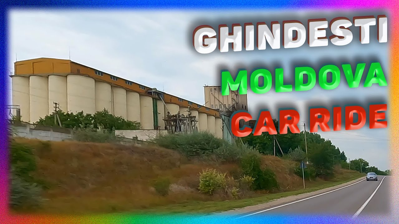 The Village Ghidesti, Republica Moldova. Car Ride.