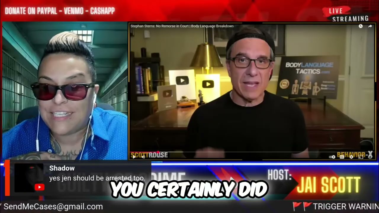 Stephan Stern's Body Language: No Remorse in Court?