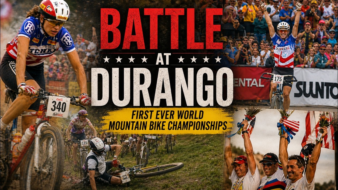 BATTLE at DURANGO - First World Mountain Bike Championships TRAILER (1990)